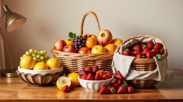 5 raisons d'opter pour des corbeilles de fruits au bureau